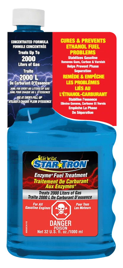 093032C – STAR BRITE Fuel Additive, Ethanol Fuel Treatment For Gasoline Treats Up To 512 Gallons 32 Ounce Bottle Sing...